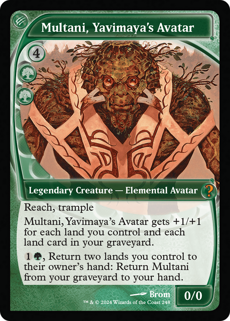 Multani, Yavimaya's Avatar (Future Sight) [Mystery Booster 2] | Fandemonia Ltd