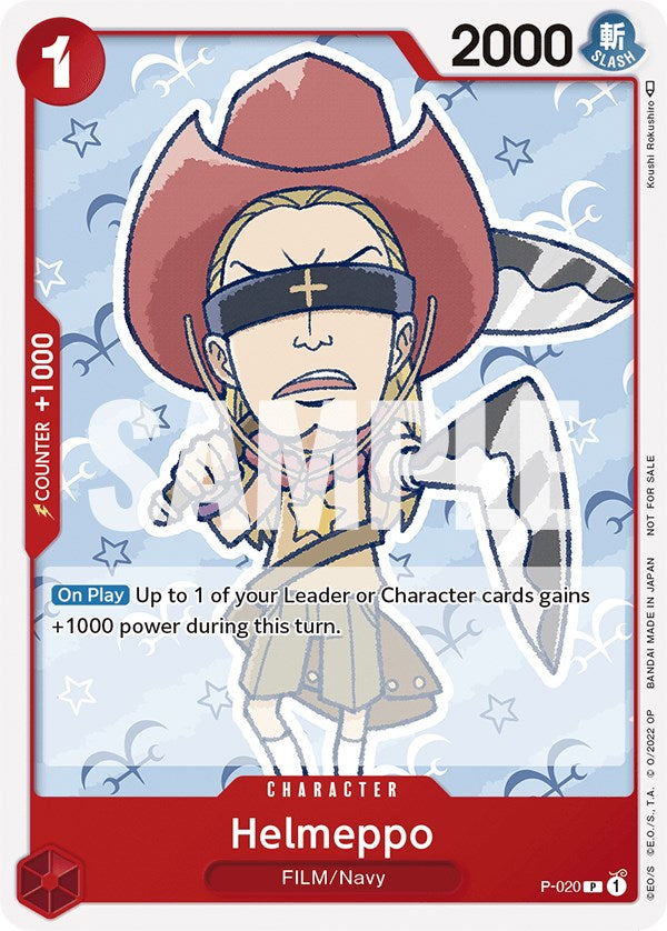 Helmeppo (One Piece Film Red) [One Piece Promotion Cards] | Fandemonia Ltd