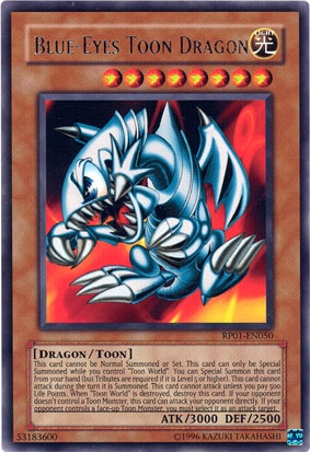 Blue-Eyes Toon Dragon [RP01-EN050] Rare | Fandemonia Ltd