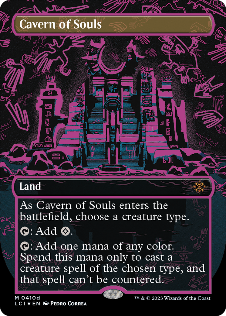 Cavern of Souls (0410d) (Borderless) [The Lost Caverns of Ixalan] | Fandemonia Ltd