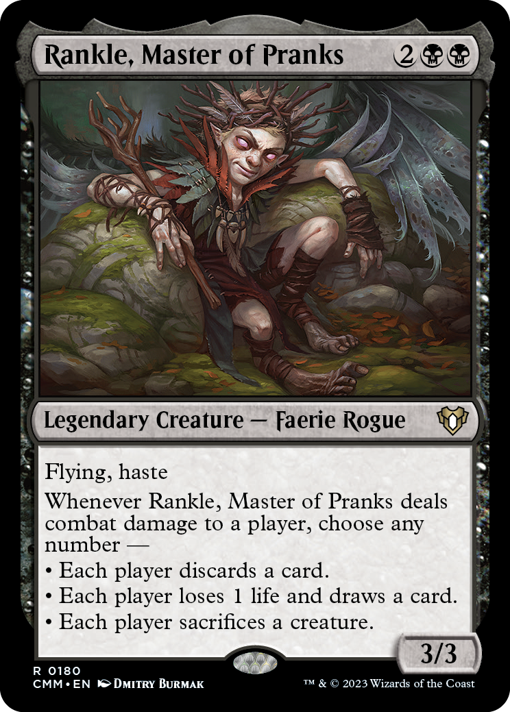 Rankle, Master of Pranks [Commander Masters] | Fandemonia Ltd