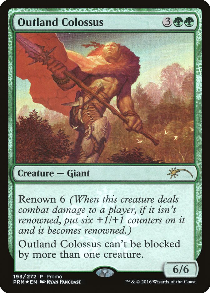 Outland Colossus [Resale Promos] | Fandemonia Ltd