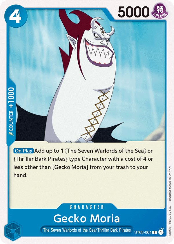 Gecko Moria [Starter Deck: The Seven Warlords of The Sea] | Fandemonia Ltd