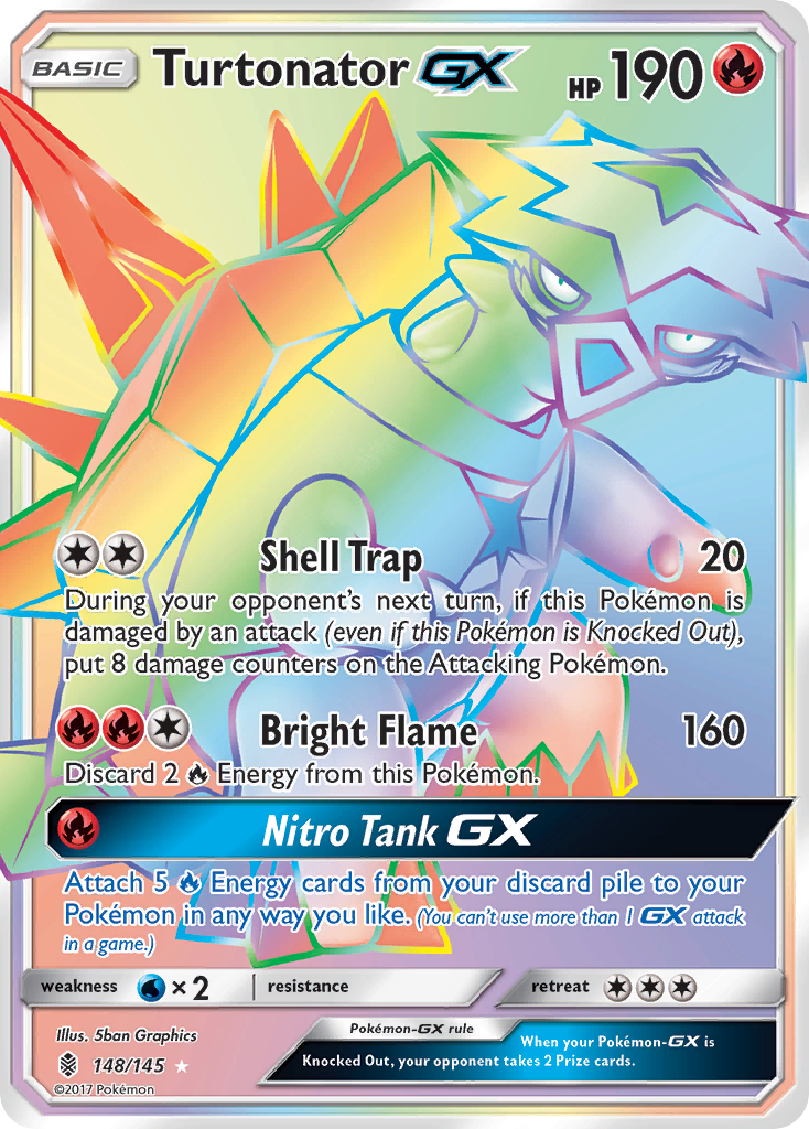 Turtonator GX (148/145) [Sun & Moon: Guardians Rising] | Fandemonia Ltd