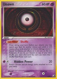Unown (O) (O/28) [EX: Unseen Forces] | Fandemonia Ltd