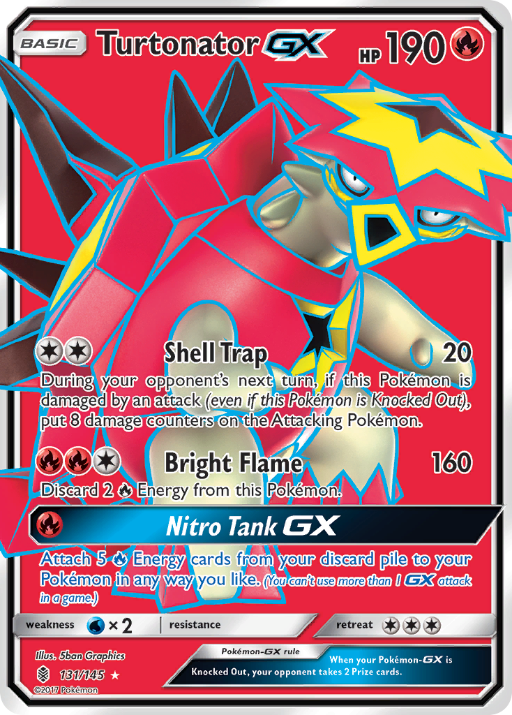 Turtonator GX (131/145) [Sun & Moon: Guardians Rising] | Fandemonia Ltd