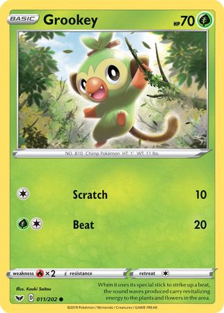 Grookey (011/202) (Premium Collection) [Sword & Shield: Base Set] | Fandemonia Ltd