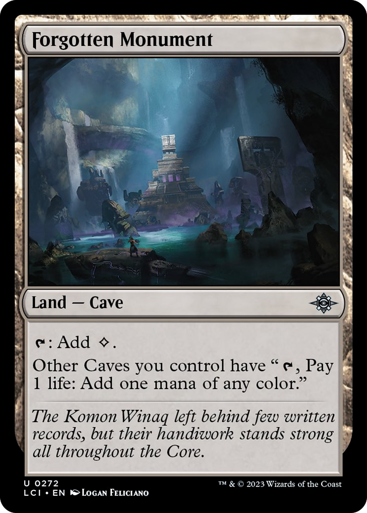 Forgotten Monument [The Lost Caverns of Ixalan] | Fandemonia Ltd