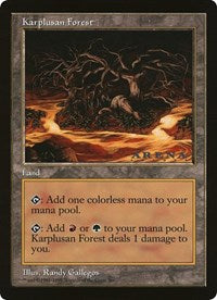 Karplusan Forest (Oversized) [Oversize Cards] | Fandemonia Ltd