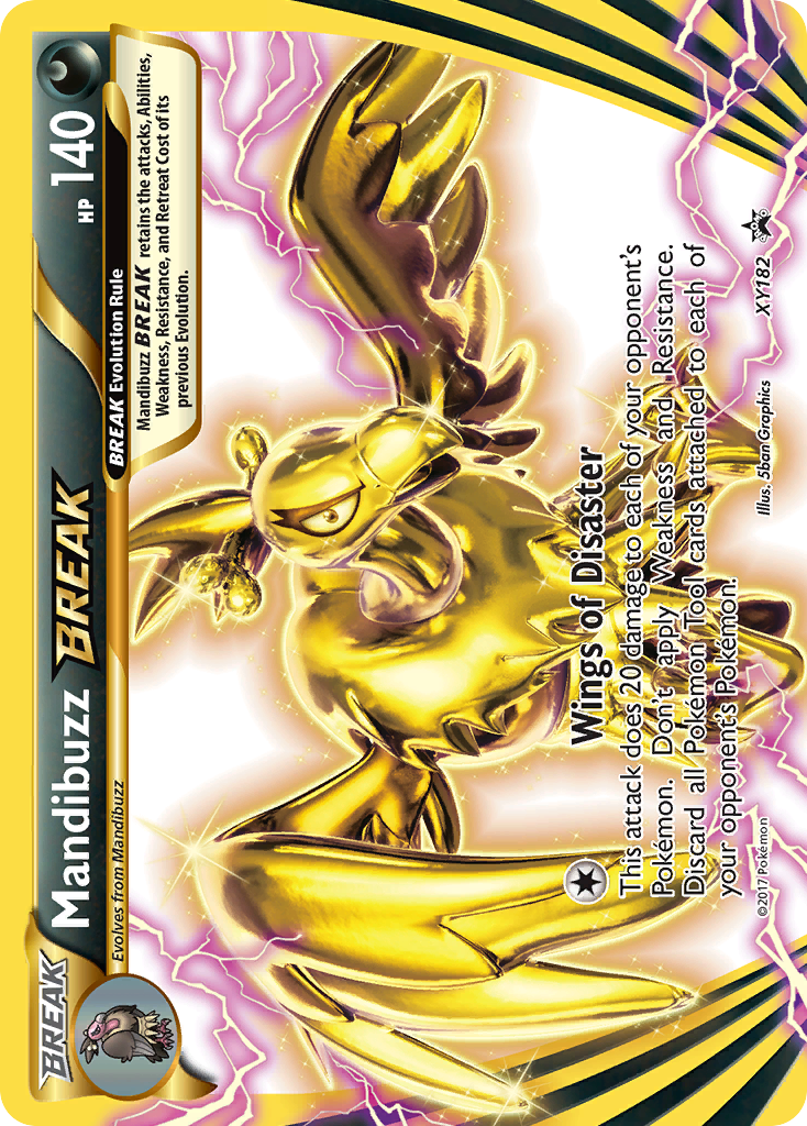 Mandibuzz BREAK (XY182) [XY: Black Star Promos] | Fandemonia Ltd