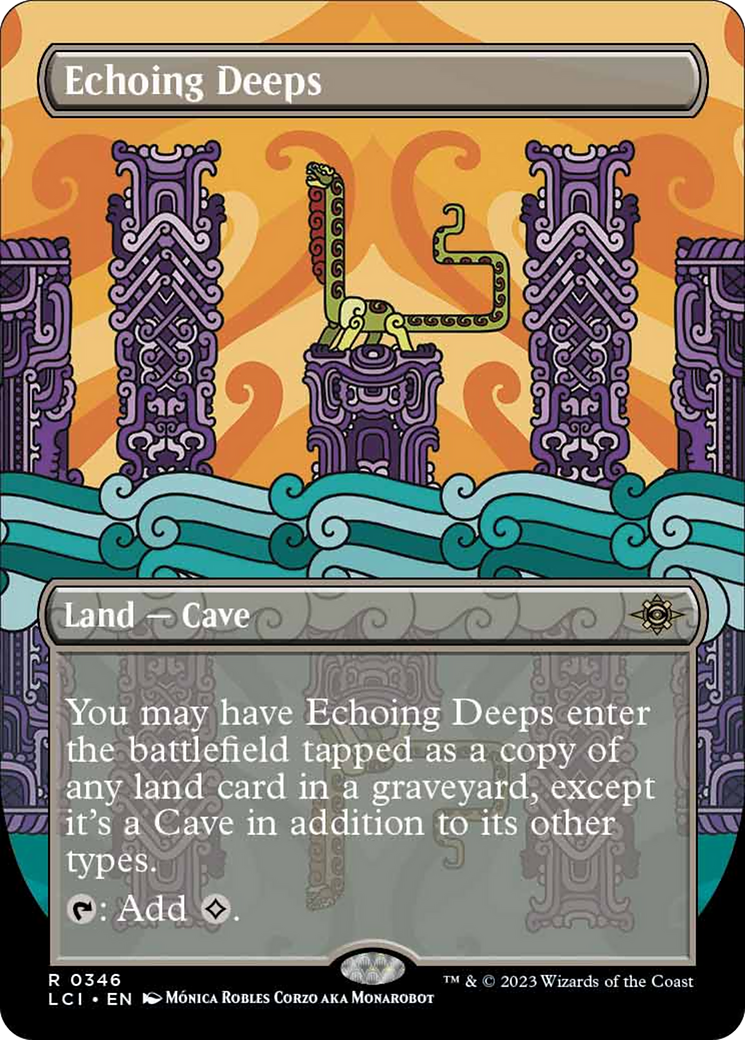 Echoing Deeps (Borderless) [The Lost Caverns of Ixalan] | Fandemonia Ltd