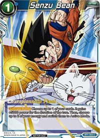 Senzu Bean (Championship Final 2019) (BT1-053) [Tournament Promotion Cards] | Fandemonia Ltd