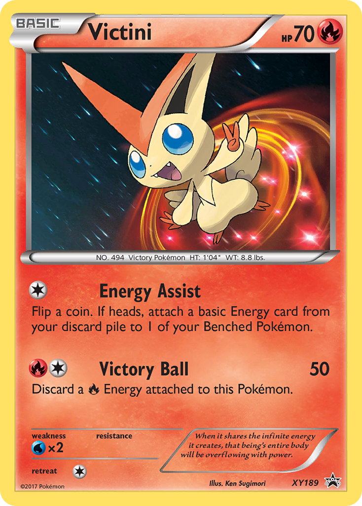 Victini (XY189) [XY: Black Star Promos] | Fandemonia Ltd