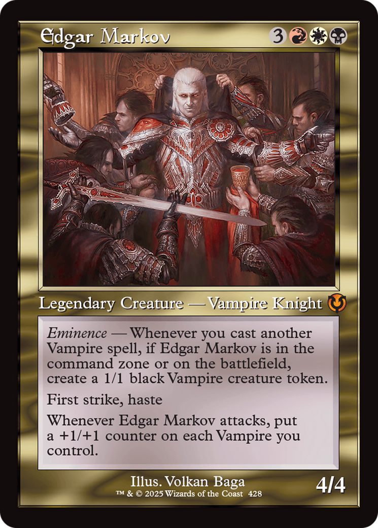 Edgar Markov (Retro Frame) [Innistrad Remastered] | Fandemonia Ltd