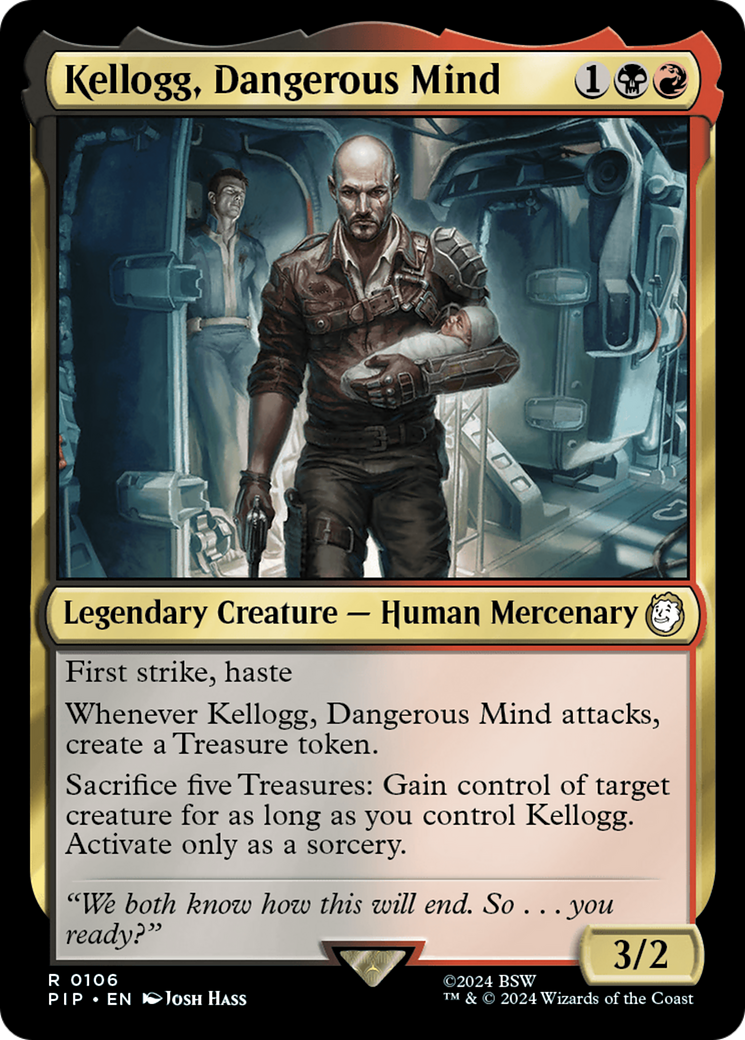 Kellogg, Dangerous Mind [Fallout] | Fandemonia Ltd