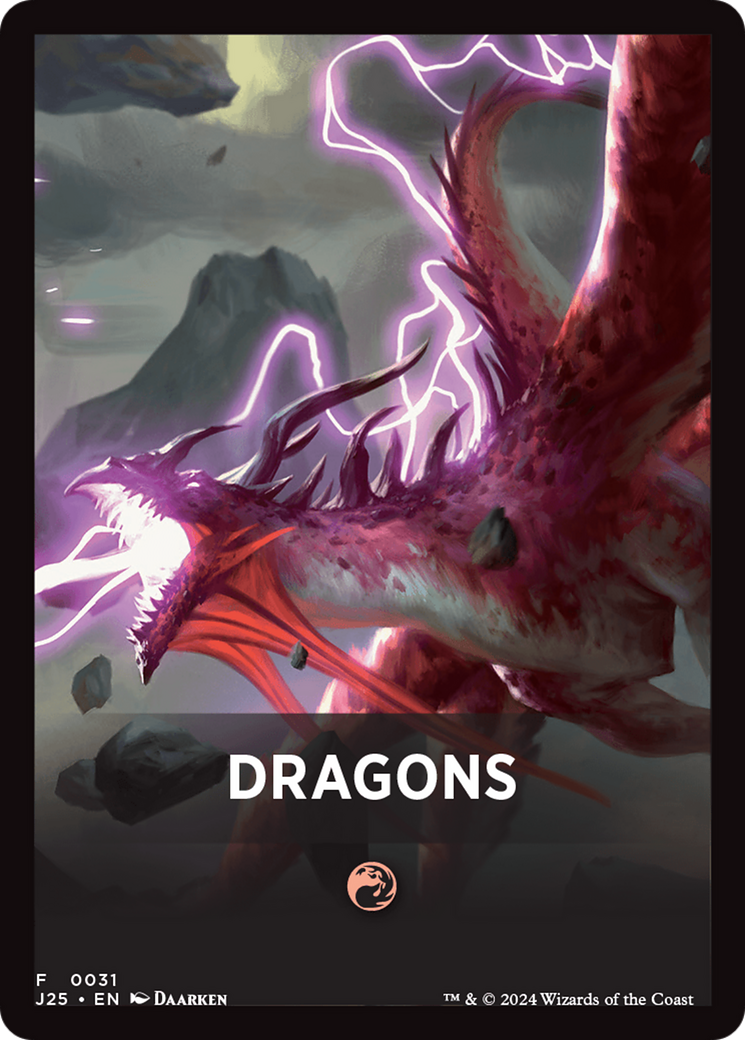 Dragons Theme Card [Foundations Jumpstart Front Cards] | Fandemonia Ltd