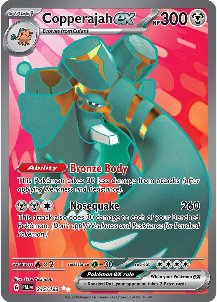 Copperajah ex (245/193) [Scarlet & Violet: Paldea Evolved] | Fandemonia Ltd