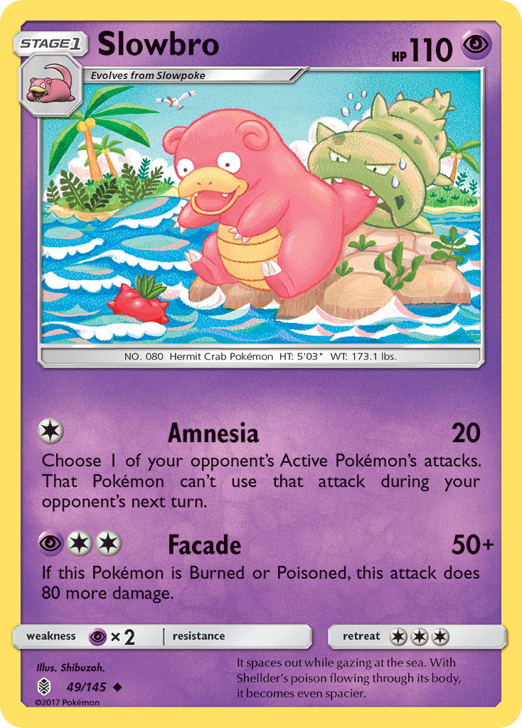 Slowbro (49/145) [Sun & Moon: Guardians Rising] | Fandemonia Ltd