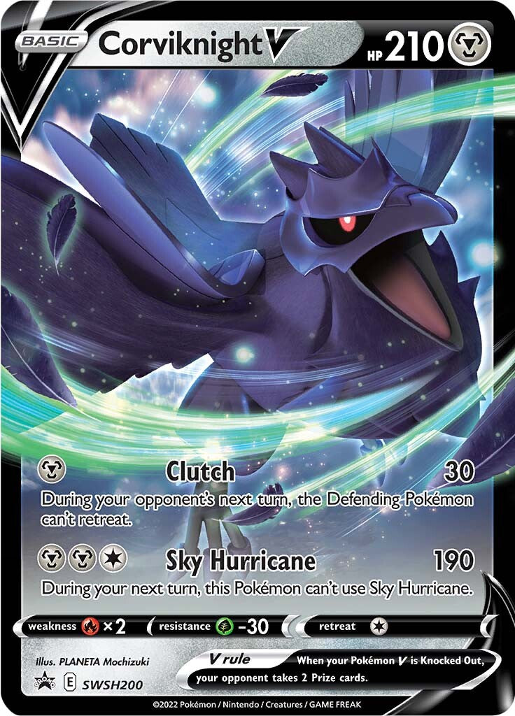 Corviknight V (SWSH200) [Sword & Shield: Black Star Promos] | Fandemonia Ltd