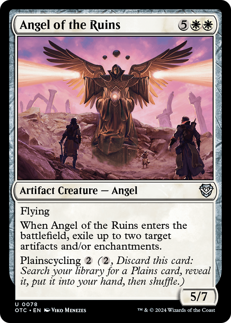 Angel of the Ruins [Outlaws of Thunder Junction Commander] | Fandemonia Ltd