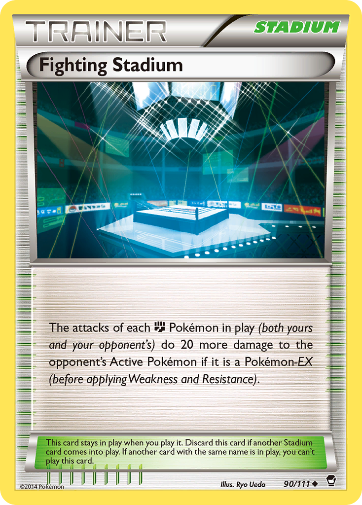 Fighting Stadium (90/111) [XY: Furious Fists] | Fandemonia Ltd