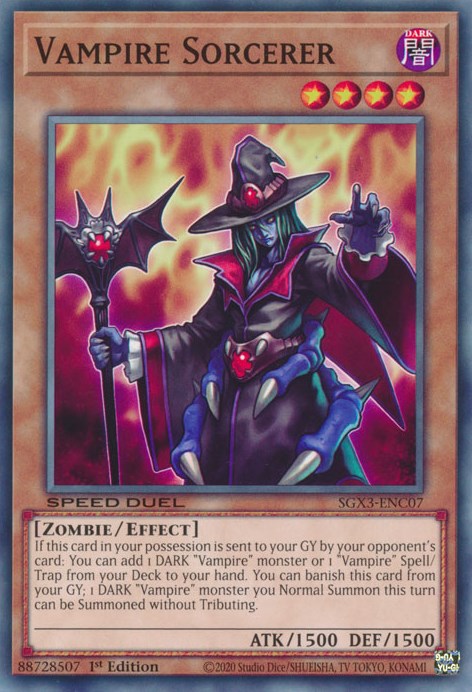 Vampire Sorcerer [SGX3-ENC07] Common | Fandemonia Ltd