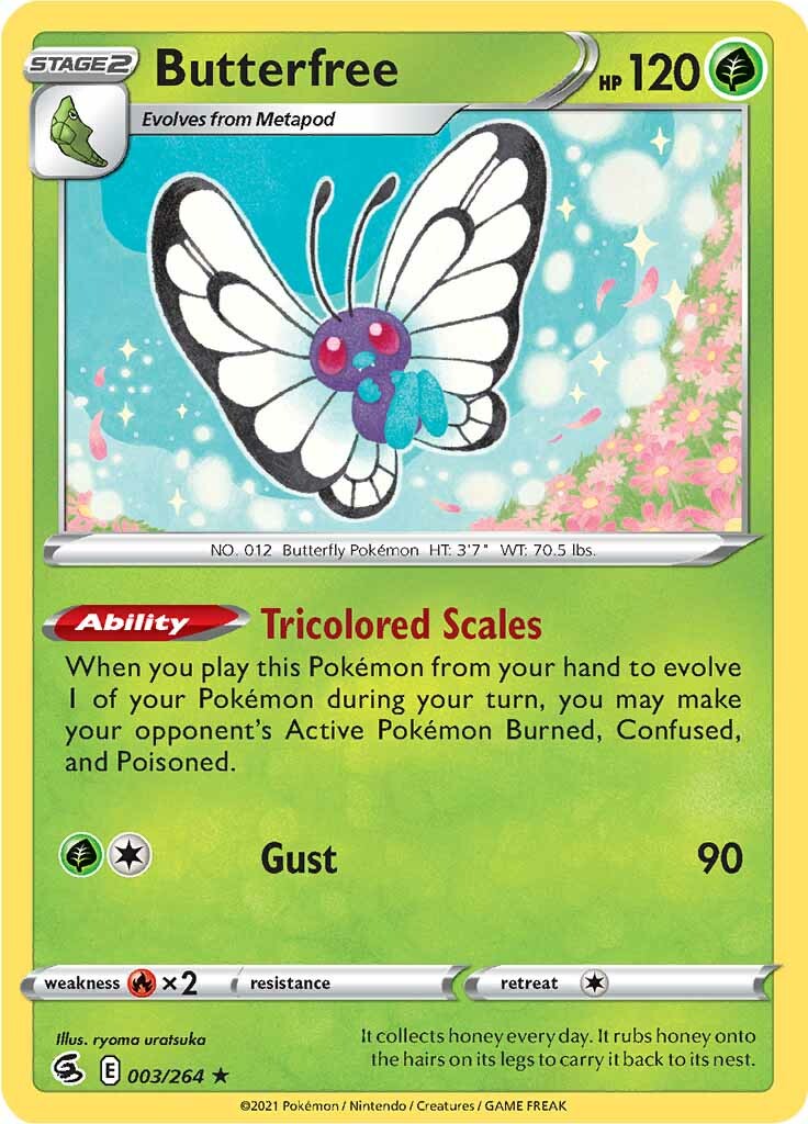 Butterfree (003/264) [Sword & Shield: Fusion Strike] | Fandemonia Ltd