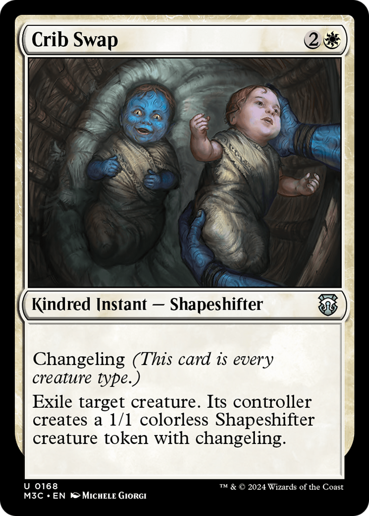 Crib Swap (Ripple Foil) [Modern Horizons 3 Commander] | Fandemonia Ltd