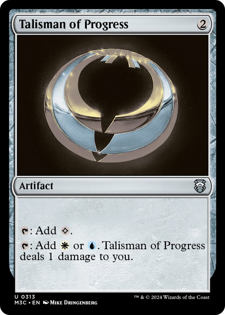 Talisman of Progress [Modern Horizons 3 Commander] | Fandemonia Ltd