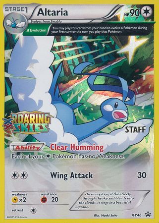 Altaria (XY46) (Staff) [XY: Black Star Promos] | Fandemonia Ltd