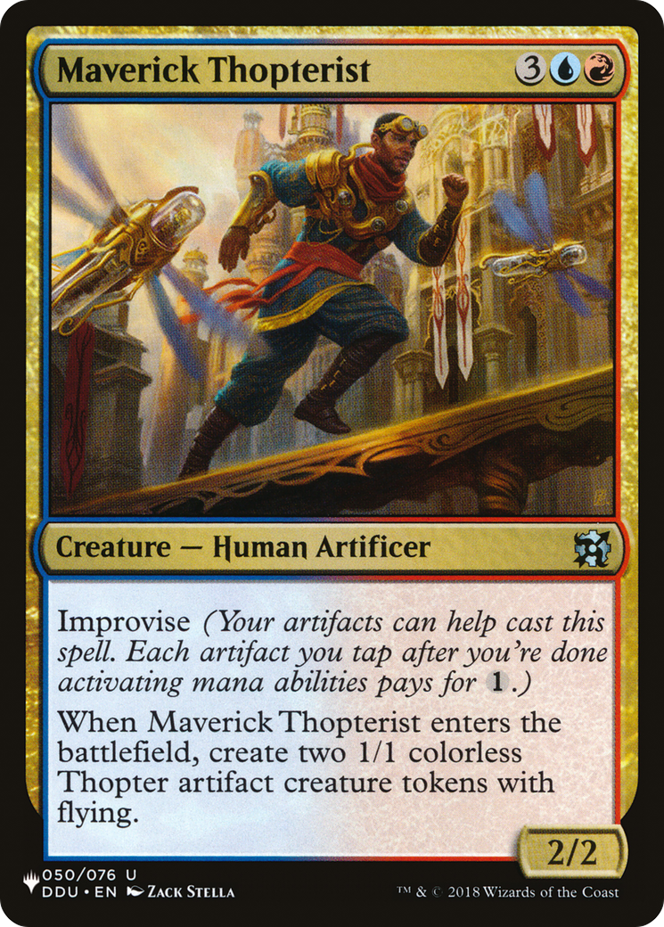 Maverick Thopterist (DDU) [The List] | Fandemonia Ltd