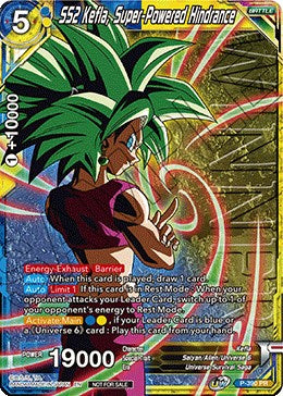 SS2 Kefla, Super-Powered Hindrance (Tournament Pack Vol. 8) (Winner) (P-390) [Tournament Promotion Cards] | Fandemonia Ltd