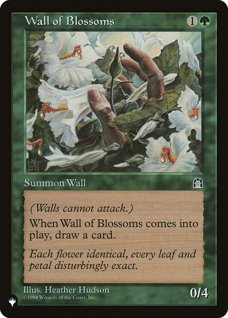 Wall of Blossoms [The List] | Fandemonia Ltd