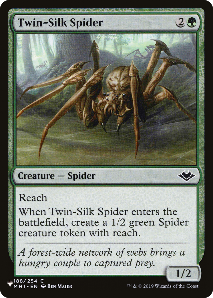 Twin-Silk Spider [The List] | Fandemonia Ltd