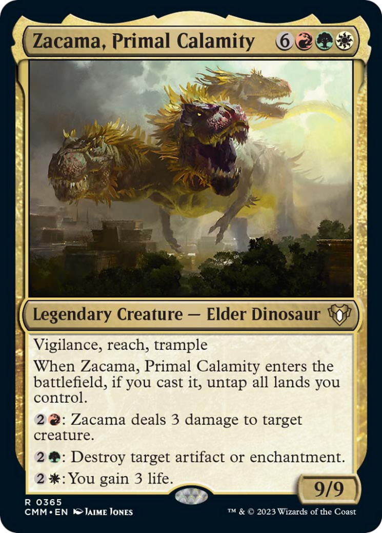 Zacama, Primal Calamity [Commander Masters] | Fandemonia Ltd