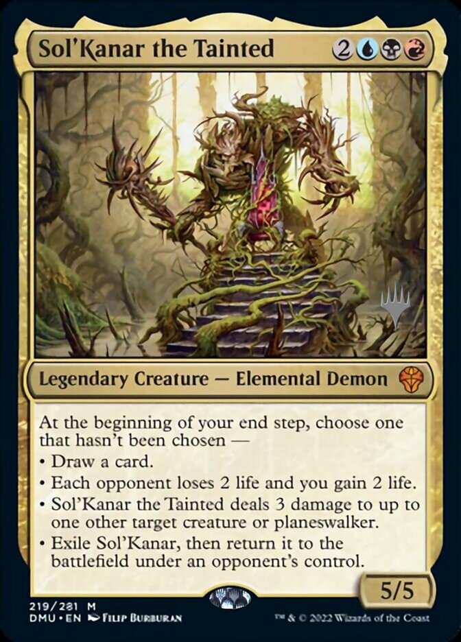 Sol'Kanar the Tainted (Promo Pack) [Dominaria United Promos] | Fandemonia Ltd