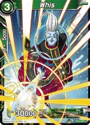 Whis (BT16-057) [Realm of the Gods] | Fandemonia Ltd