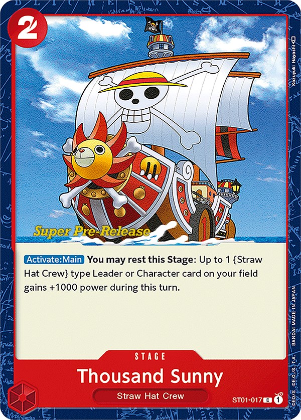 Thousand Sunny [Super Pre-Release Starter Deck: Straw Hat Crew] | Fandemonia Ltd