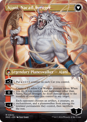 Ajani, Nacatl Pariah // Ajani, Nacatl Avenger (Borderless) [Modern Horizons 3] | Fandemonia Ltd