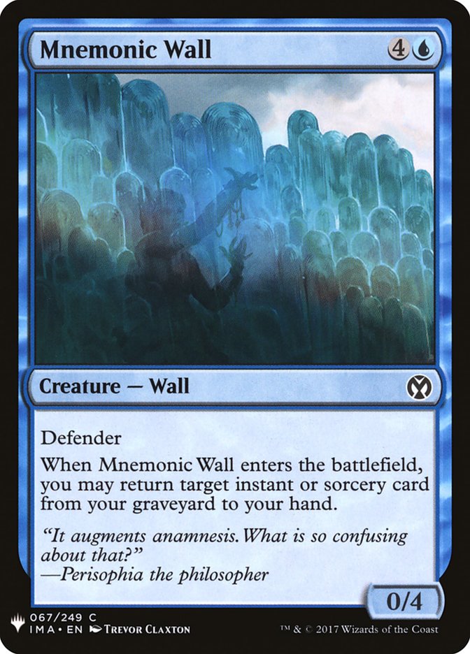 Mnemonic Wall [Mystery Booster] | Fandemonia Ltd