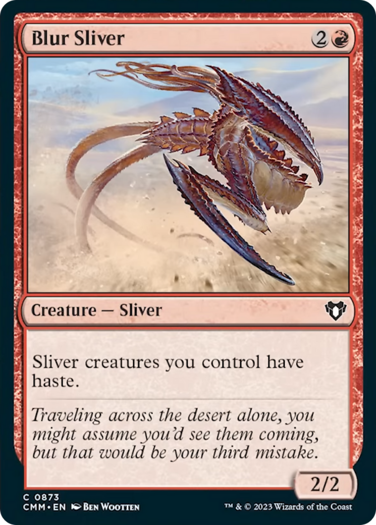 Blur Sliver [Commander Masters] | Fandemonia Ltd