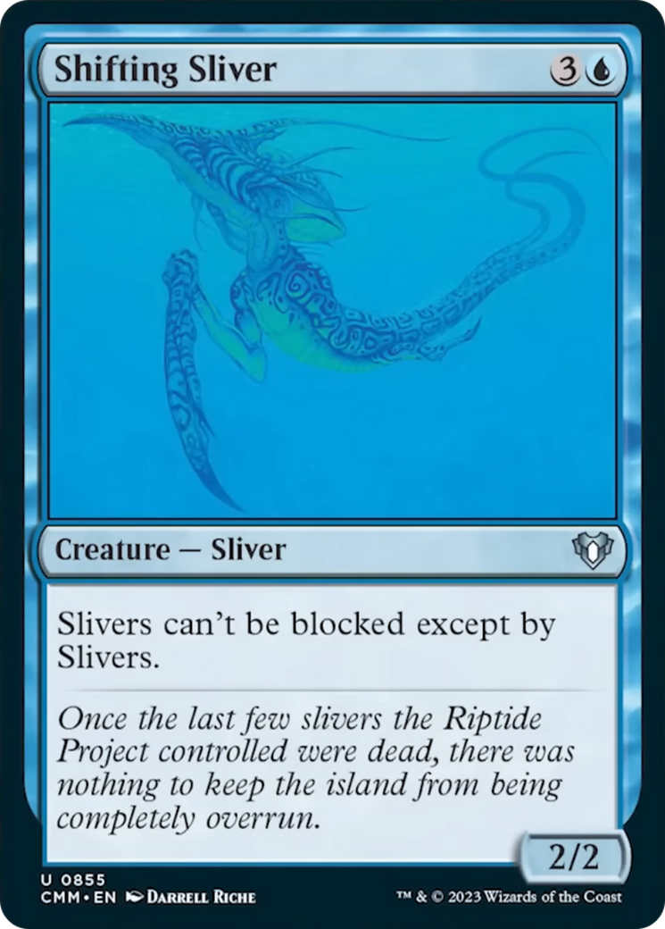 Shifting Sliver [Commander Masters] | Fandemonia Ltd