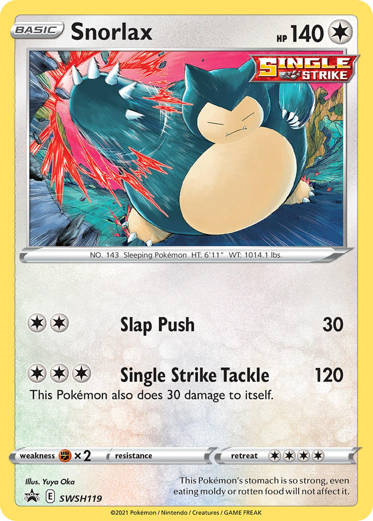 Snorlax (SWSH119) [Sword & Shield: Black Star Promos] | Fandemonia Ltd