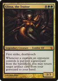 Glissa, the Traitor (Mirrodin Besieged) [Oversize Cards] | Fandemonia Ltd