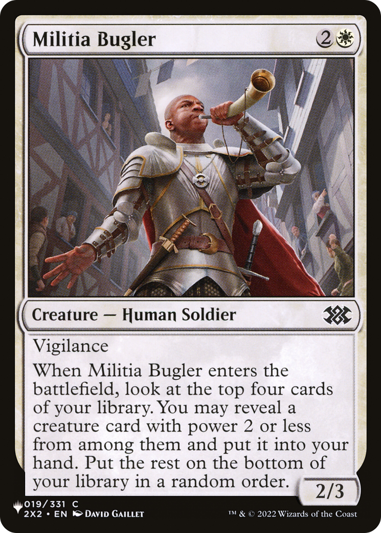 Militia Bugler [The List Reprints] | Fandemonia Ltd