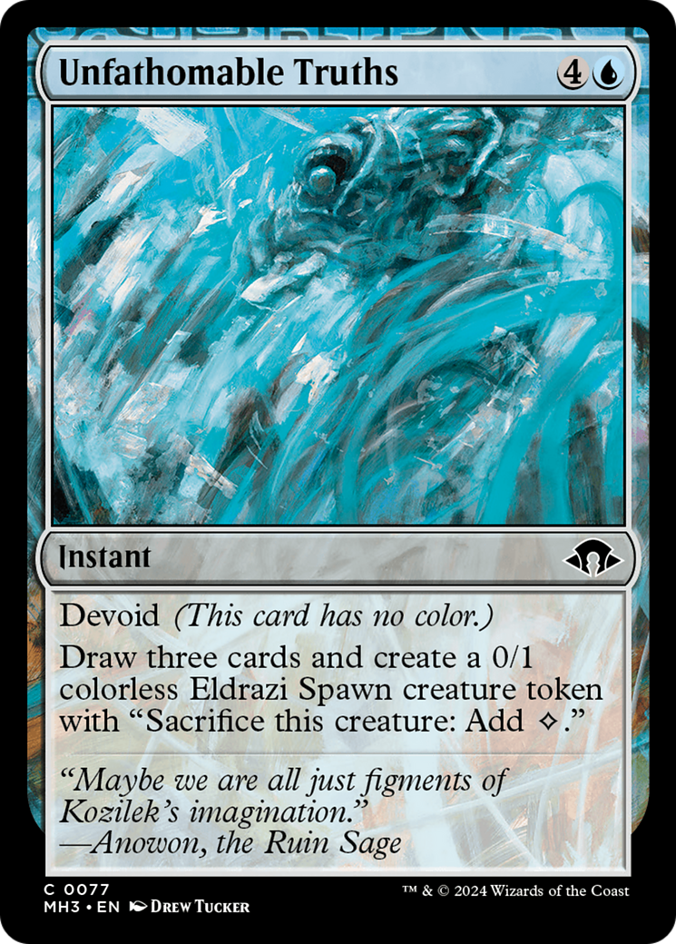 Unfathomable Truths [Modern Horizons 3] | Fandemonia Ltd