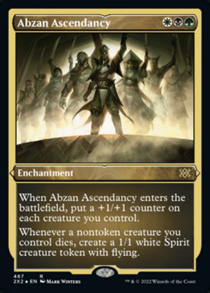 Abzan Ascendancy (Foil Etched) [Double Masters 2022] | Fandemonia Ltd