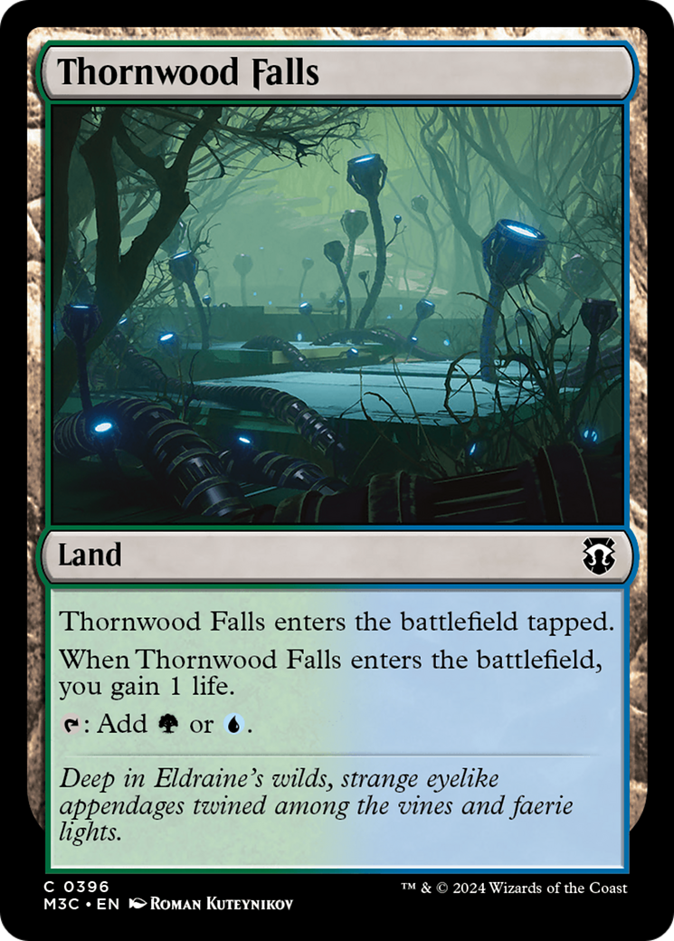 Thornwood Falls (Ripple Foil) [Modern Horizons 3 Commander] | Fandemonia Ltd