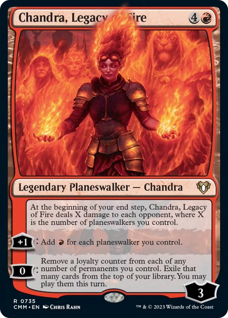 Chandra, Legacy of Fire [Commander Masters] | Fandemonia Ltd