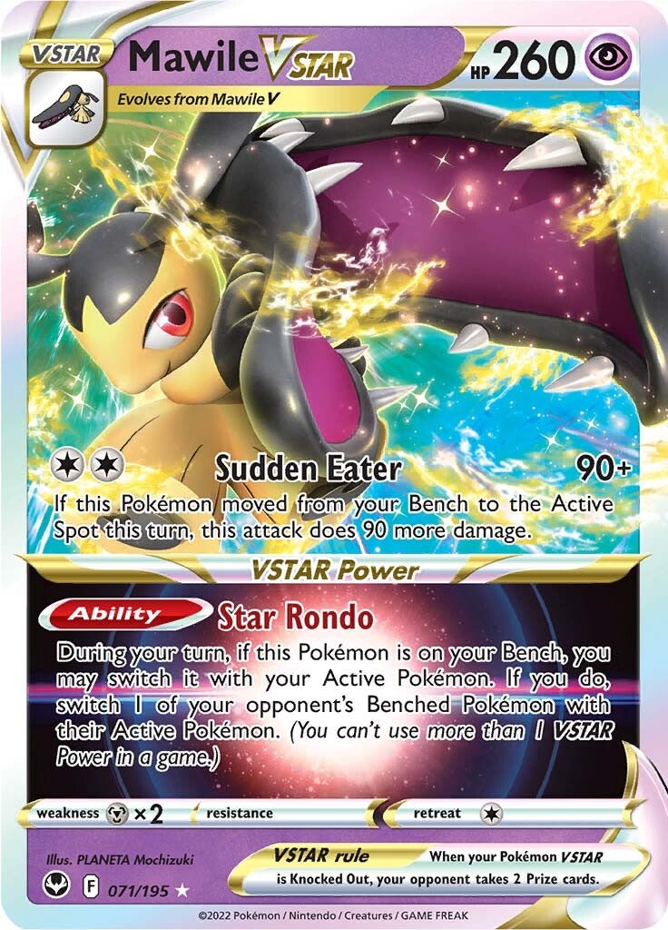 Mawile VSTAR (071/195) [Sword & Shield: Silver Tempest] | Fandemonia Ltd